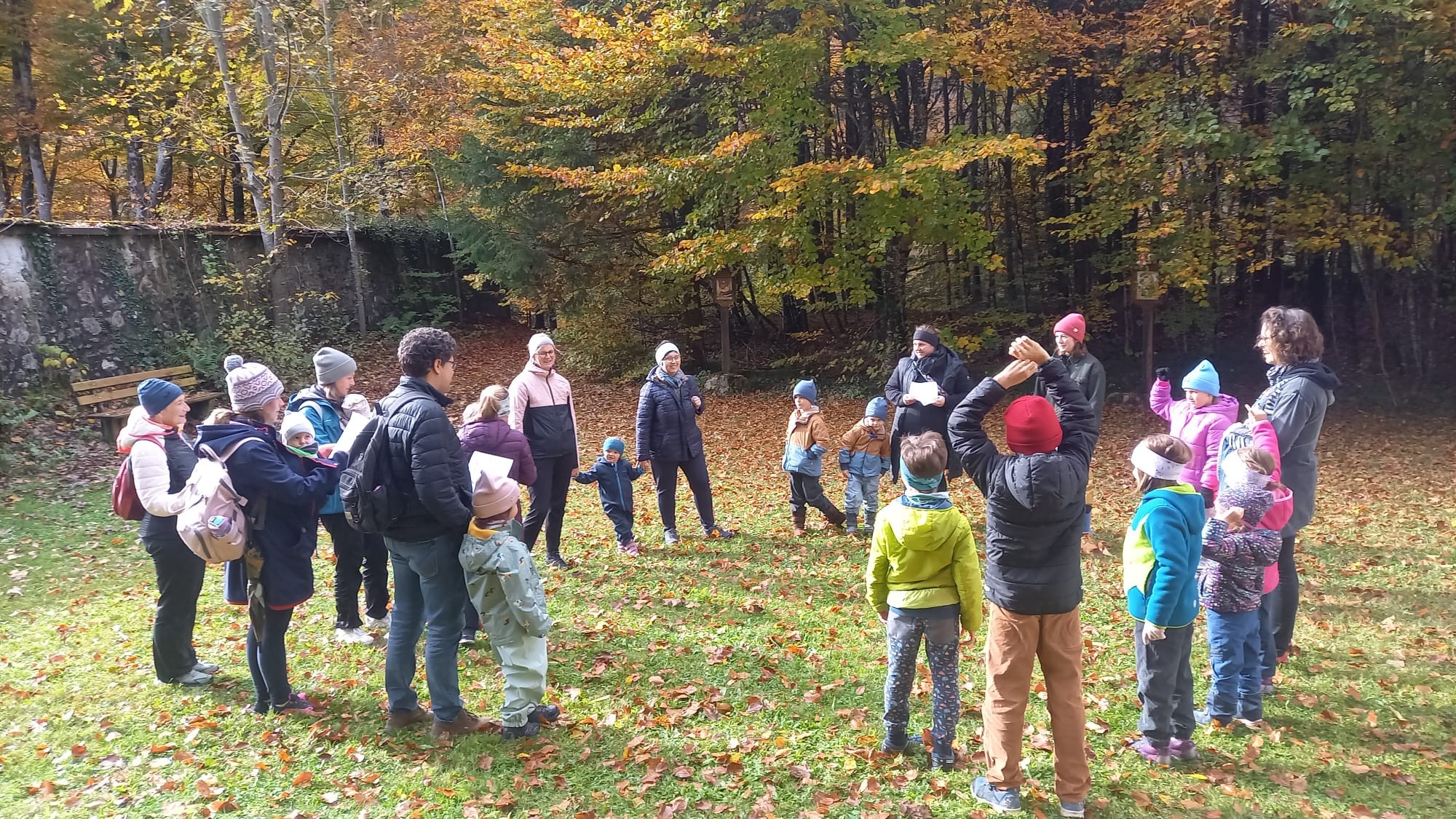 Erntedank im Wald – ein Nachmittag voller Freude und Dankbarkeit